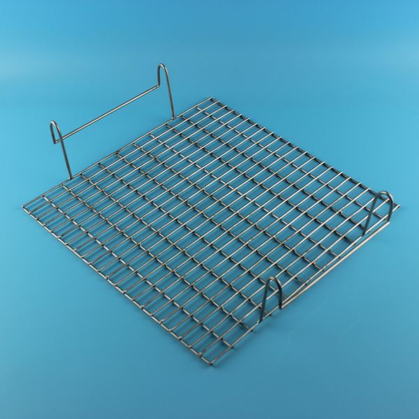 Edelstahl-Grillrost mit Griffen für Feuerkörbe von Metallbau Nickel MV