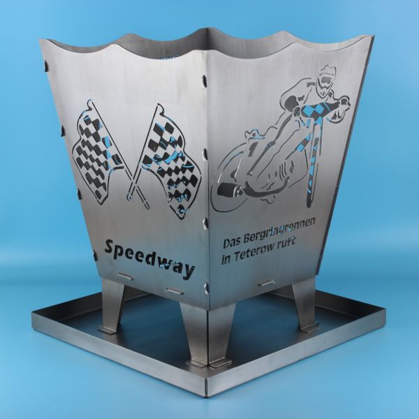 Feuerkorb Speedway Teterow - Speedway in der Mecklenburgischen Schweiz