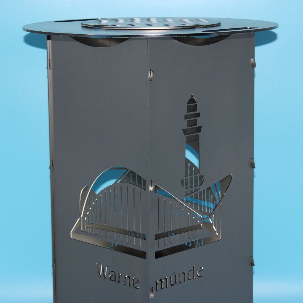 Lassen Sie sich von der Qualität und Vielseitigkeit dieser Feuerplatte begeistern und erleben Sie Grillen auf höchstem Niveau – rustikal, gesellig und einzigartig!