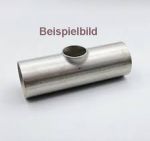 T-Stück V2A VA ungeschliffen Rohr d=128 mm verschiedene Abzweige ca.375 mm lang